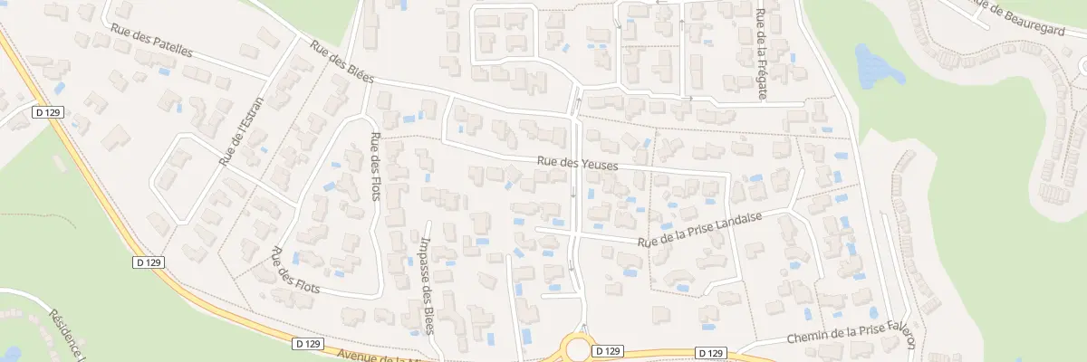 Plan du 337 Rue des yeuses à Talmont-Saint-Hilaire