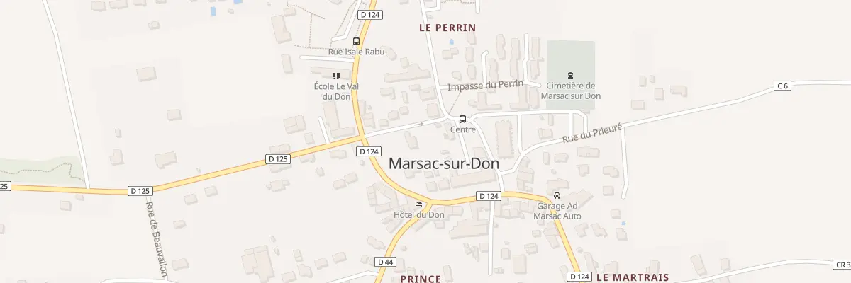 Plan du 1 Rue Saint Martin à Marsac-sur-Don