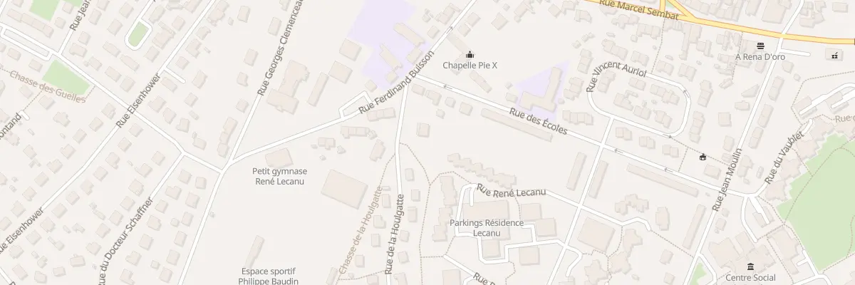 Plan du 1 Rue de la Houlgate Equeurdrevi à Cherbourg-en-Cotentin