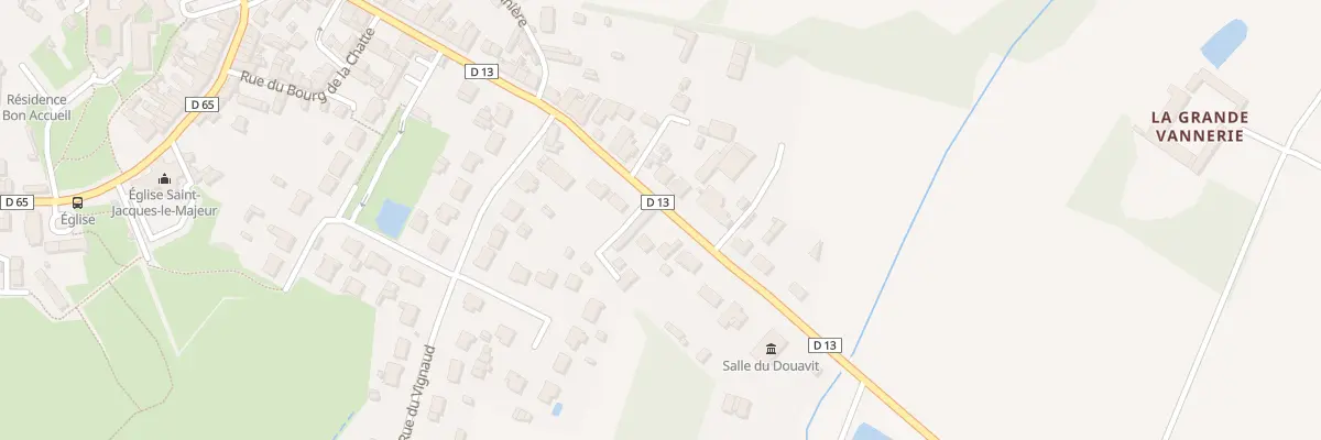 Plan du 28 Rue du Général Charette à Touvois