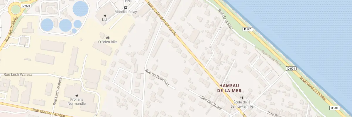 Plan du 81 Rue Gal de Gaulle Equeurdrevil à Cherbourg-en-Cotentin