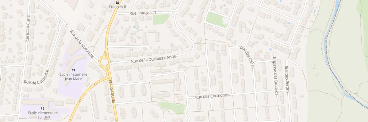 Plan du 22 Rue de la Duchesse Anne à Couëron