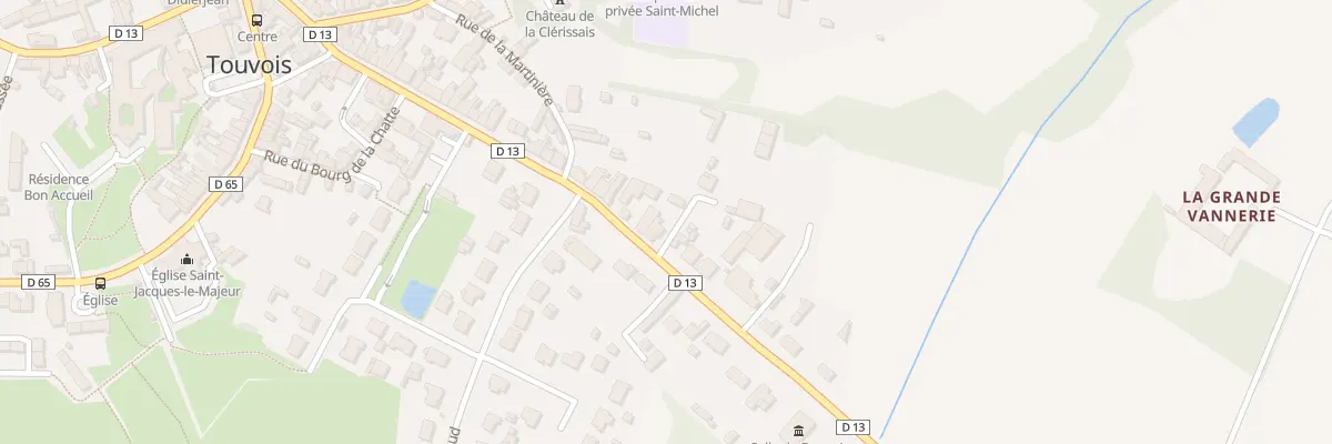 Plan du 65 Rue du Général Charette à Touvois