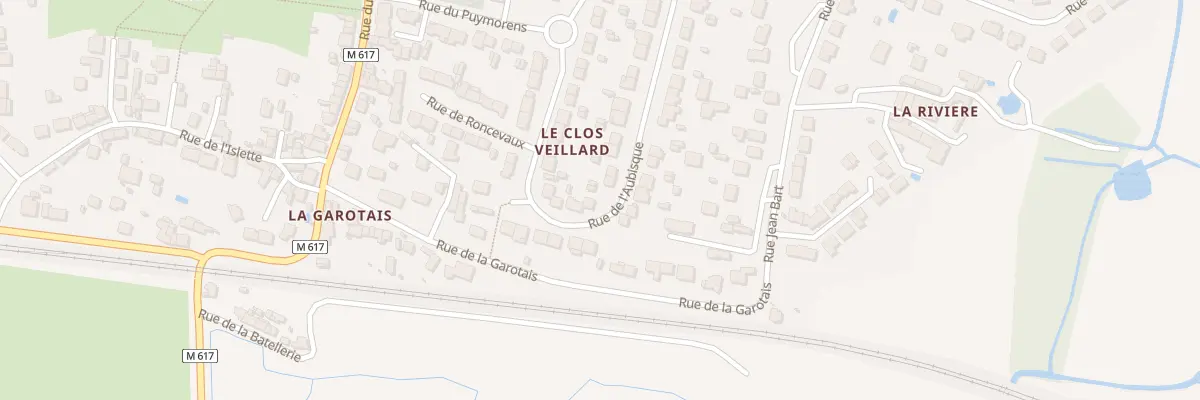 Plan du 7 Rue de l’Aubisque à Couëron