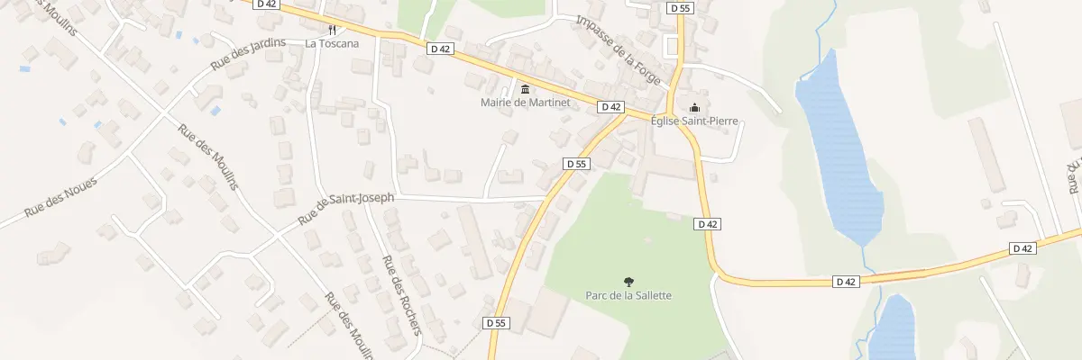 Plan du 10 Rue de l’Océan à Martinet