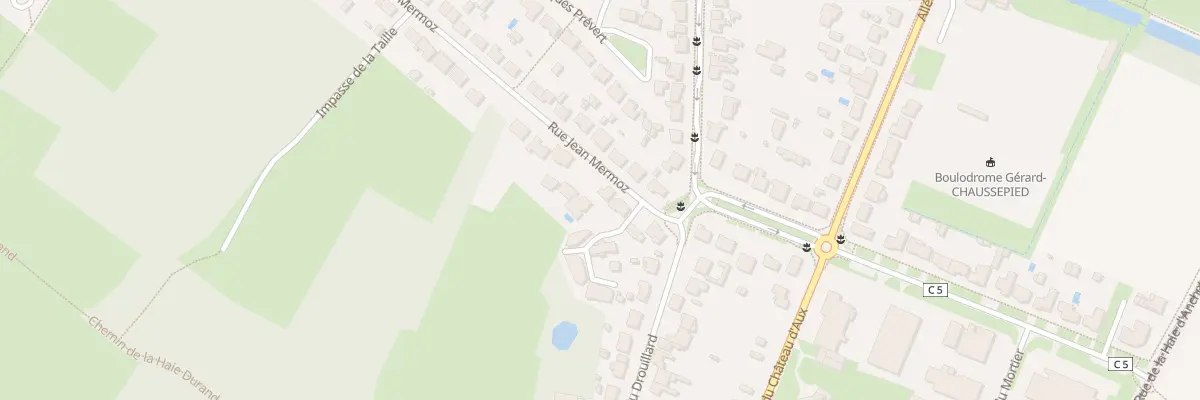Plan du 5 Rue Jean Mermoz à La Montagne