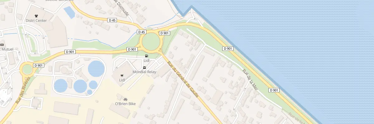 Plan du 9001 Rue du Petit Port à Cherbourg-en-Cotentin
