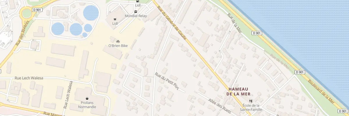 Plan du 85 Rue Gal de Gaulle Equeurdrevil à Cherbourg-en-Cotentin
