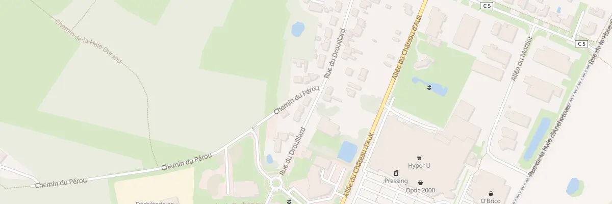 Plan du 42 Rue du Drouillard à La Montagne