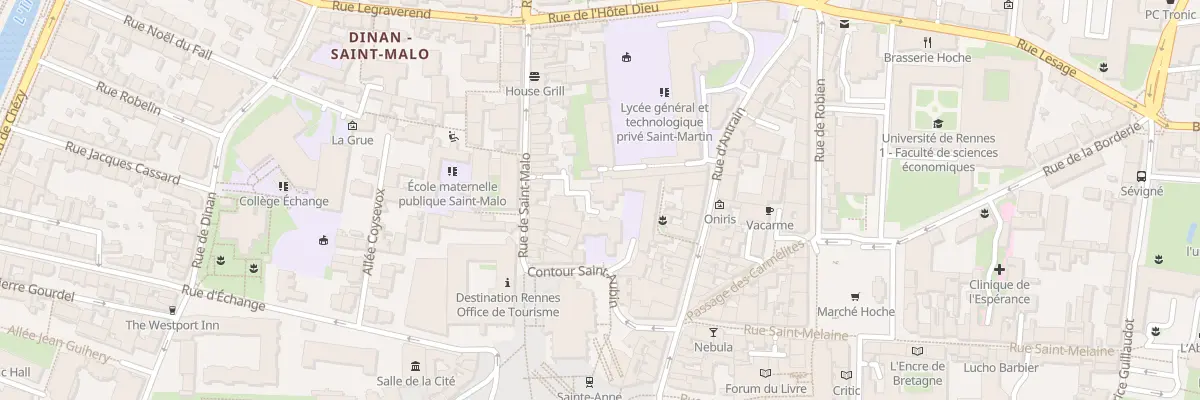 Plan du 18 Rue de Saint-Malo à Rennes
