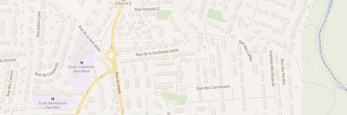 Plan du 18 Rue de la Duchesse Anne à Couëron