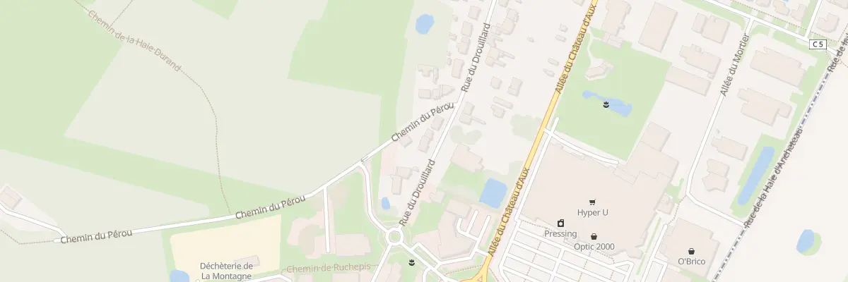 Plan du 44 Rue du Drouillard à La Montagne