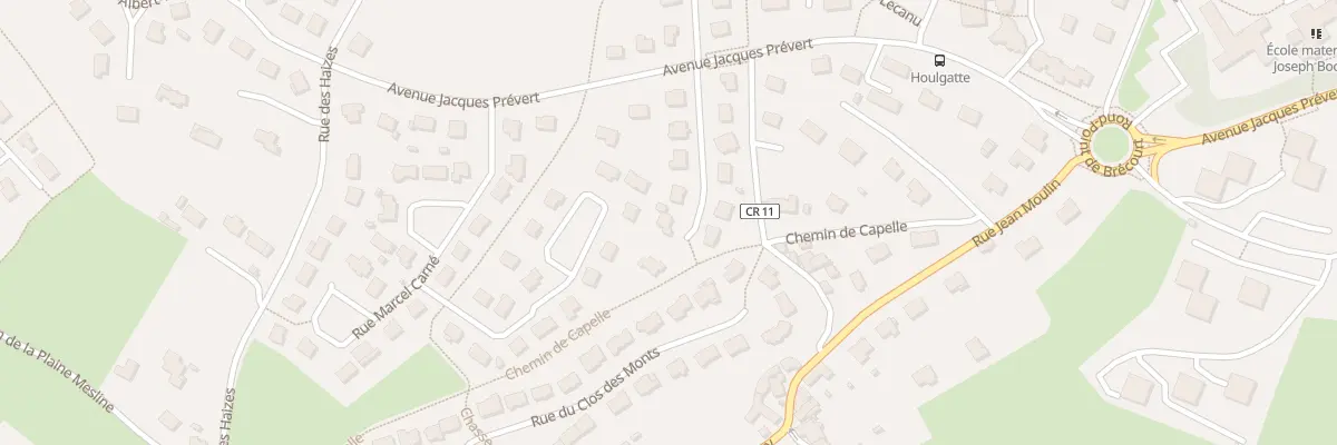 Plan du 24 Rue de la Houlgate Equeurdrevi à Cherbourg-en-Cotentin
