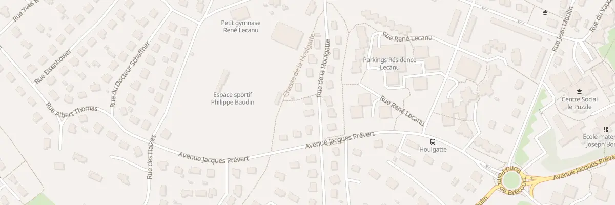 Plan du 10 Rue de la Houlgate Equeurdrevi à Cherbourg-en-Cotentin