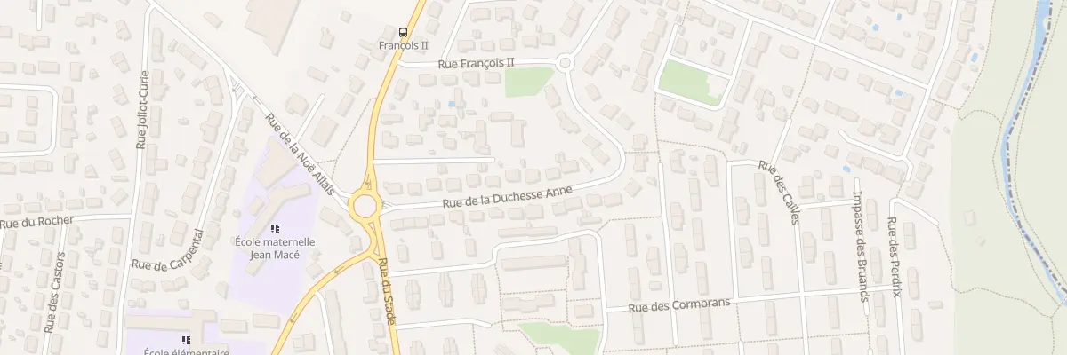 Plan du 15 Rue de la Duchesse Anne à Couëron