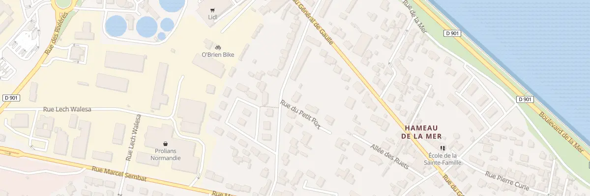 Plan du 41 Rue du Petit Port à Cherbourg-en-Cotentin
