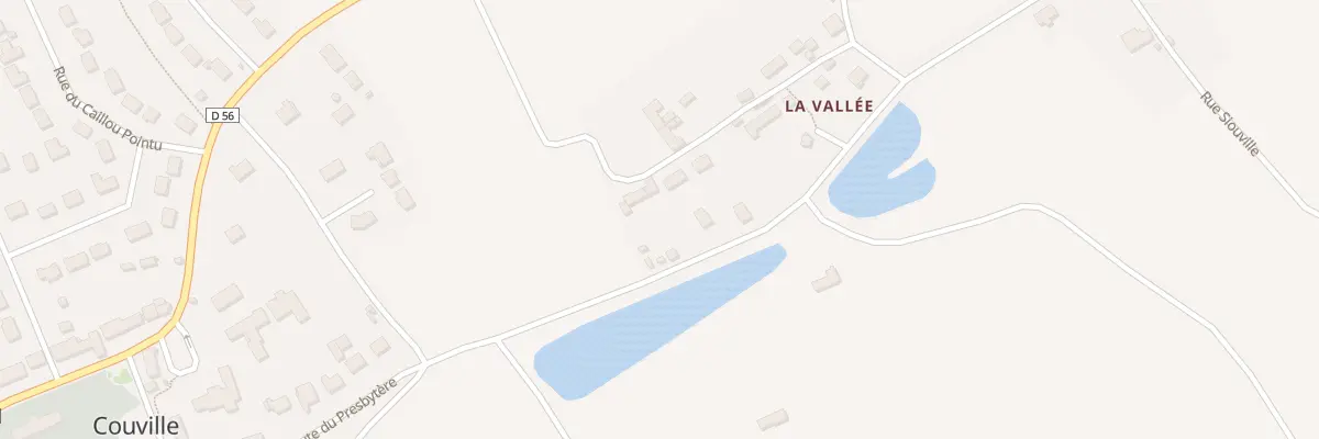 Plan du 13 Village la Vallee à Couville