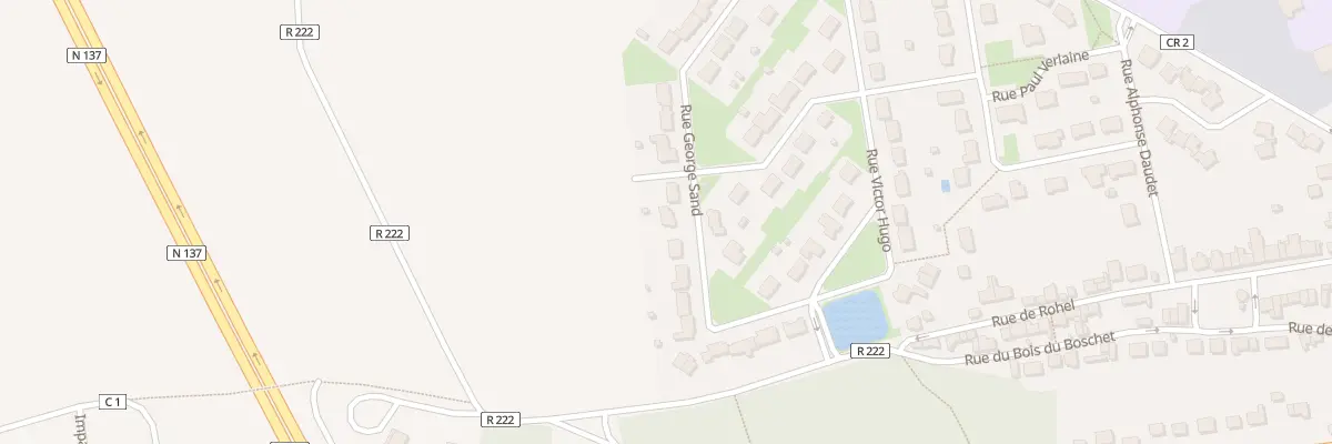 Plan du 28 Rue George Sand à Derval