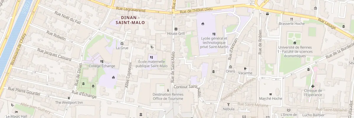 Plan du 18A Rue de Saint-Malo à Rennes