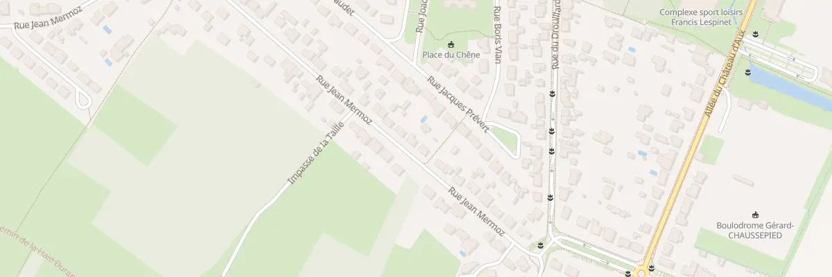 Plan du 12 Rue Jean Mermoz à La Montagne