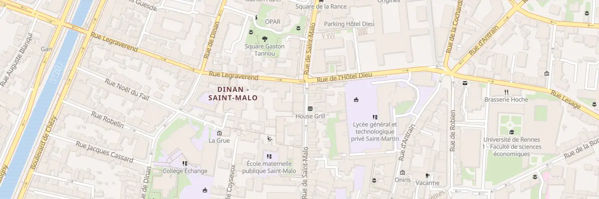 Plan du 27 Rue de Saint-Malo à Rennes