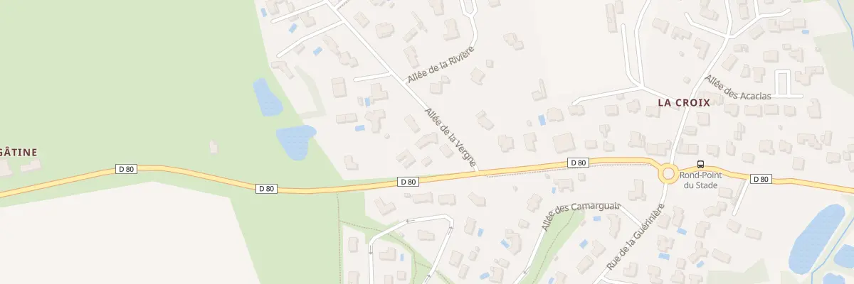 Plan du 67 All de la Vergne à Sainte-Foy