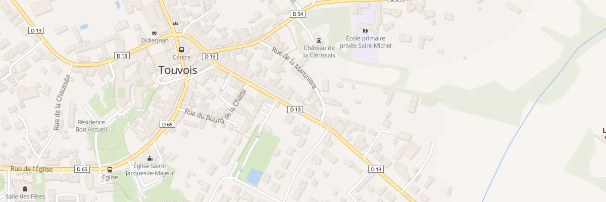 Plan du 51 Rue du Général Charette à Touvois