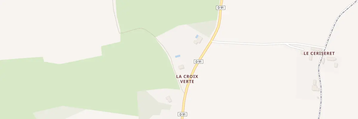 Plan du 7 La Croix Verte à Saint-Grégoire