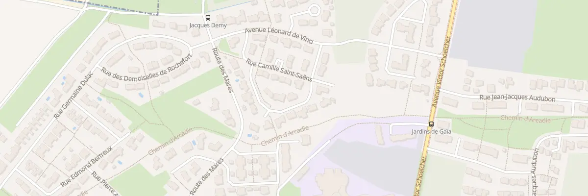Plan du 8 Rue Johannes Brahms à Bouaye