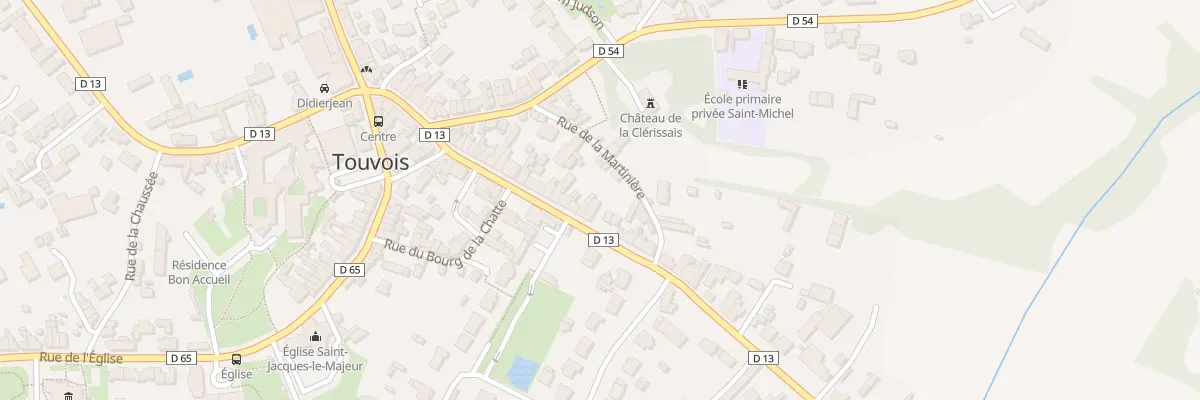 Plan du 49 Rue du Général Charette à Touvois