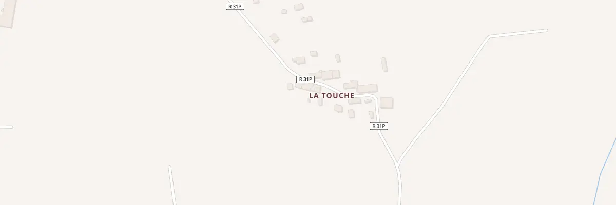 Plan du 7 La Touche à Derval