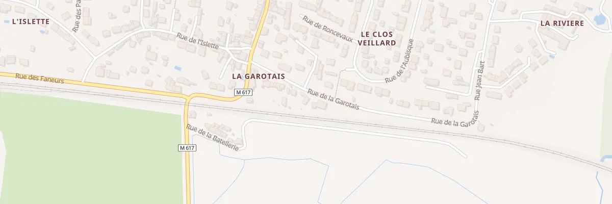 Plan du 16 Rue de la Garotais à Couëron