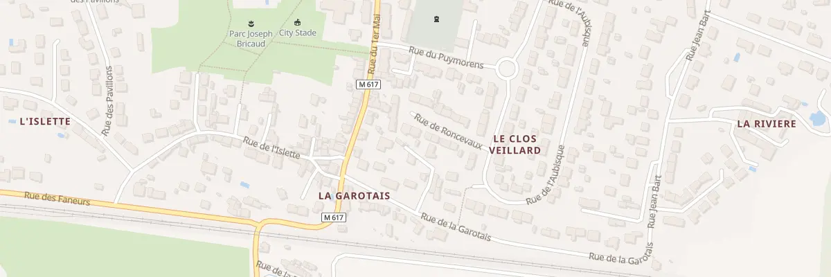 Plan du 9 Rue de Roncevaux à Couëron