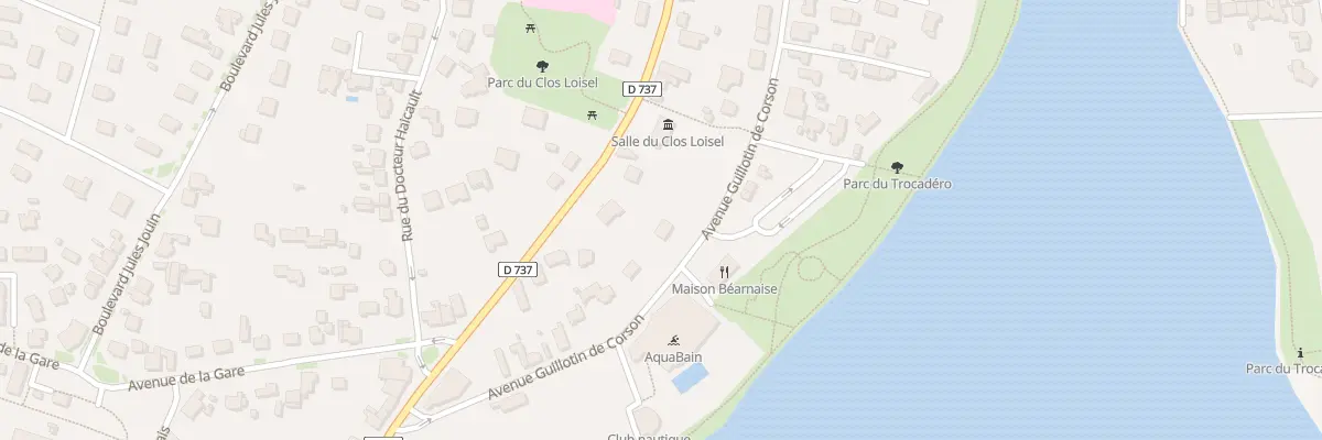 Plan du 46 Av Guillotin de Corson à Bain-de-Bretagne