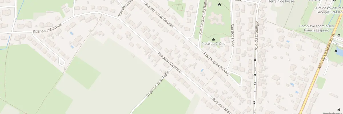Plan du 22 Rue Jean Mermoz à La Montagne