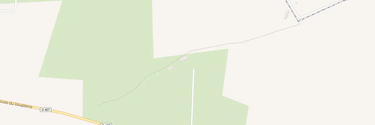 Plan du 8 Rte du Vaupierre à Breuville