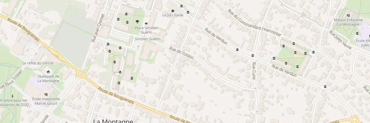 Plan du 29 Rue Pasteur à La Montagne