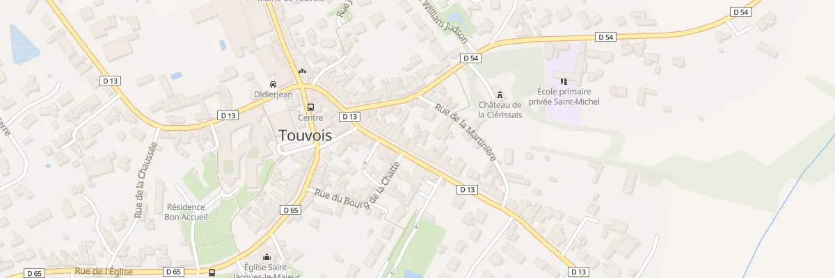 Plan du 37 Rue du Général Charette à Touvois