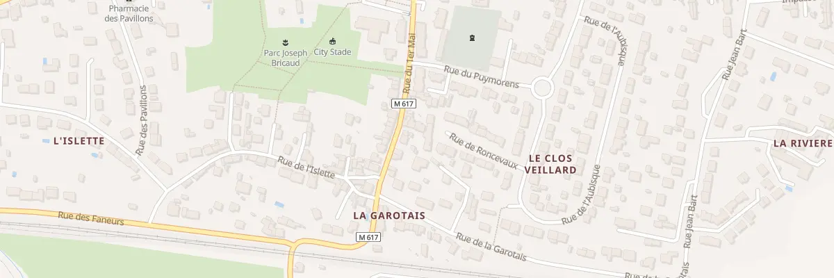 Plan du 14 Rue du 1er Mai à Couëron