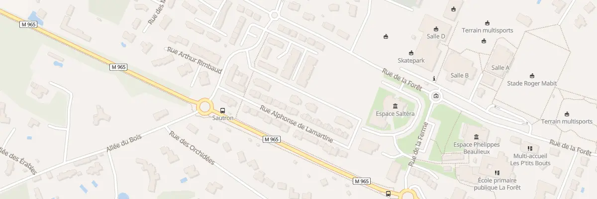 Plan du 41 Rue Alphonse de Lamartine à Sautron