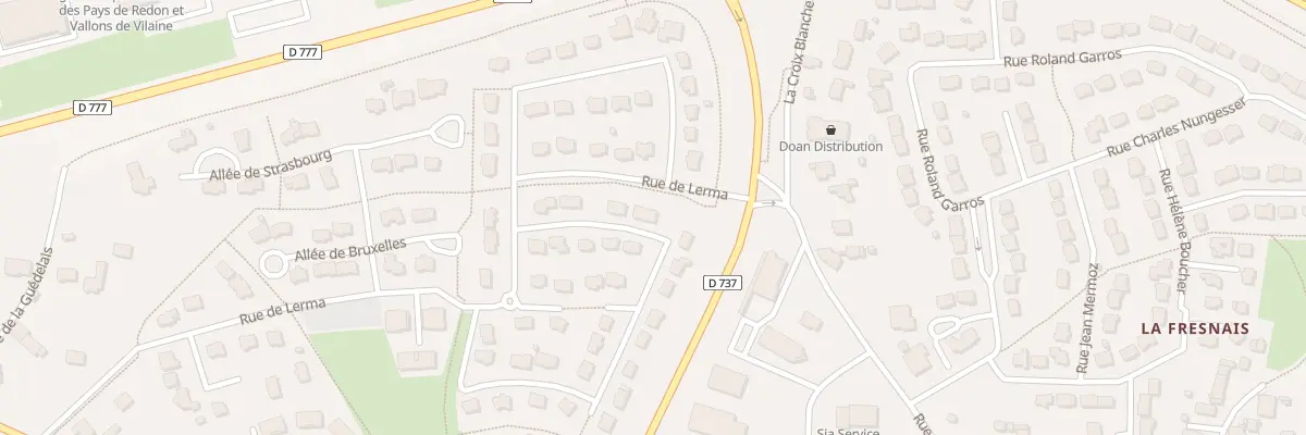 Plan du 26 Rue de la Haye à Bain-de-Bretagne