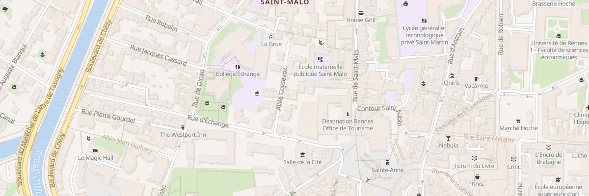 Plan du 10 All Coysevox à Rennes