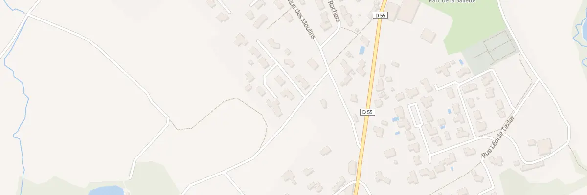 Plan du 1 Rue des Vignes à Martinet