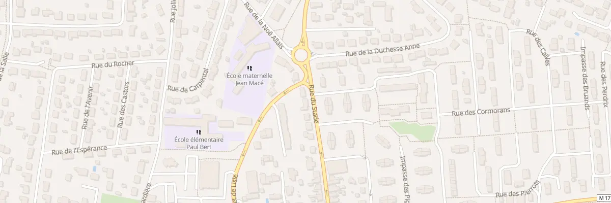 Plan du 21 Rue du Stade à Couëron