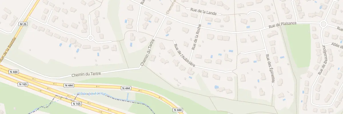 Plan du 5B Rue de l’Aubinière à Sautron