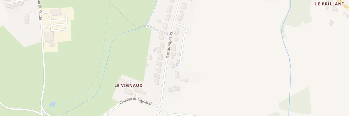Plan du 136 Rue du Vignaud à Touvois