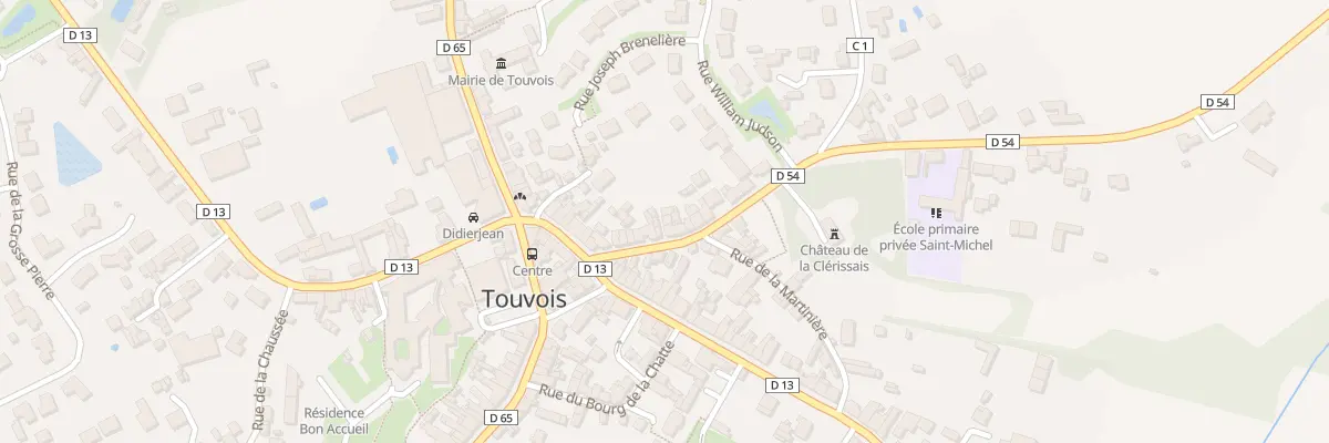 Plan du 15 Rue de la Foret à Touvois