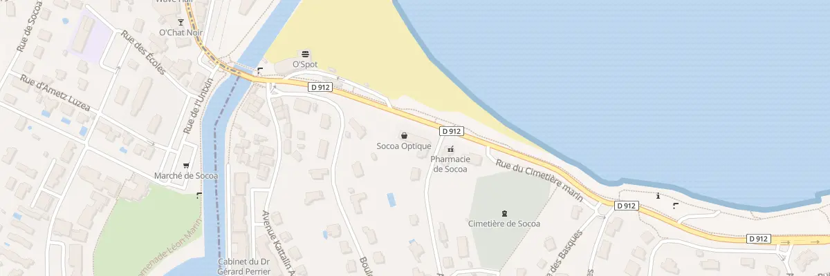 Plan du 2 Av Cordilleta à Ciboure