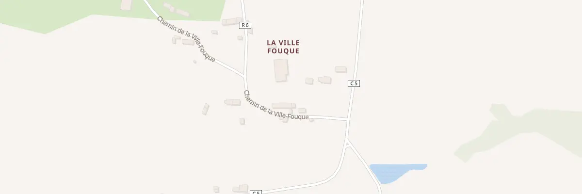 Plan du 5126 La Ville Fouque à Broualan
