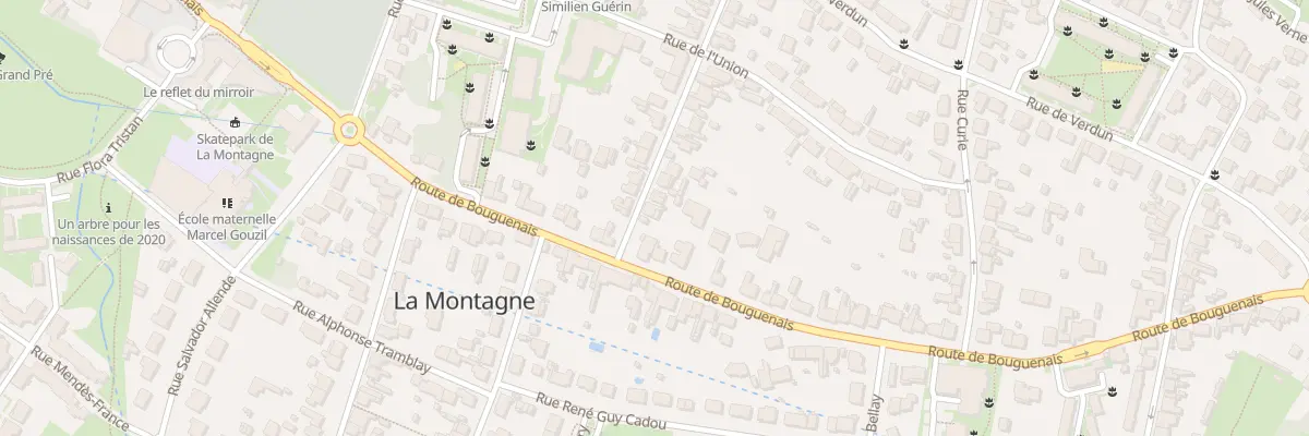 Plan du 45 Rue Pasteur à La Montagne